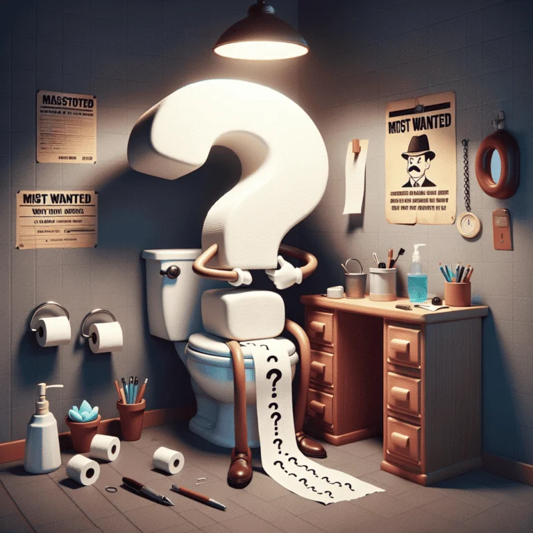 toilet paper riddles