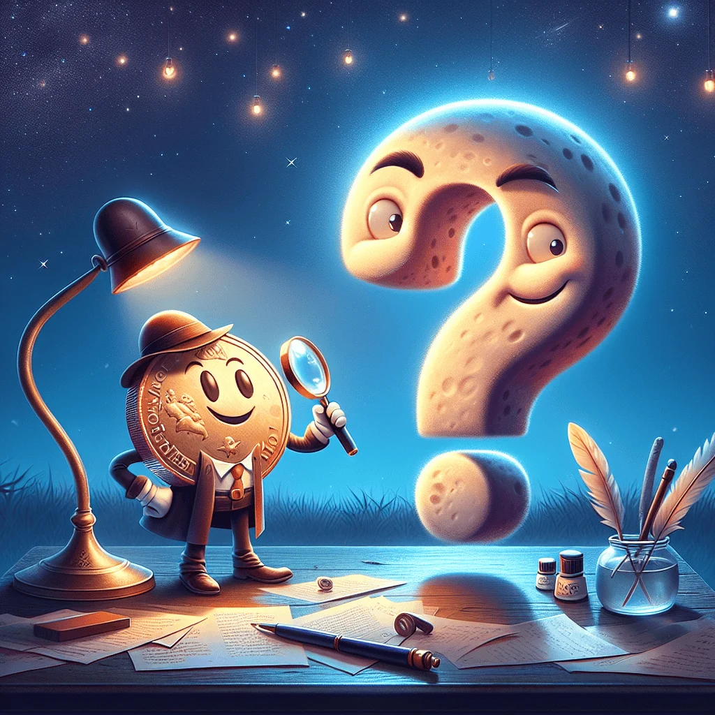 How is the moon like a dollar?