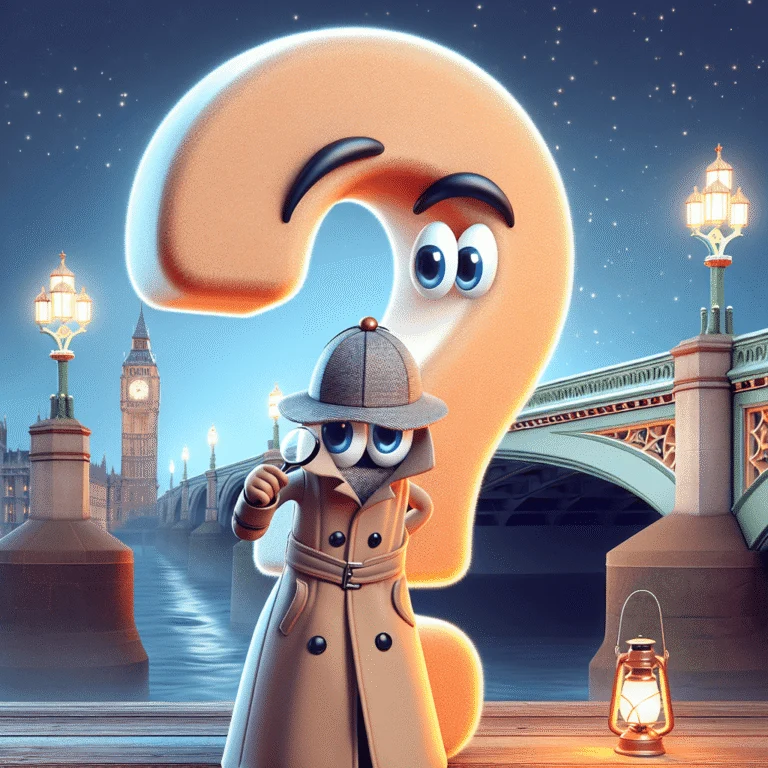 I met a man on the London Bridge