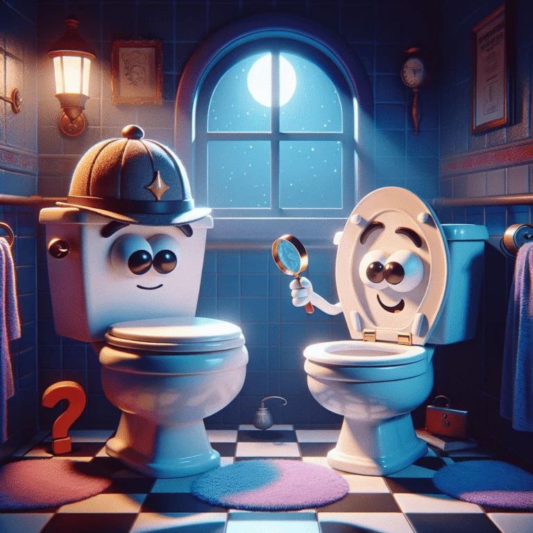 What did one toilet say to the other