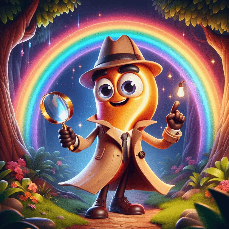 What is at the end of a rainbow joke