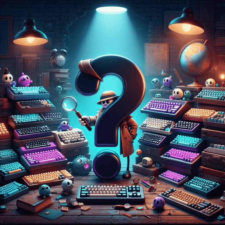 riddles about keyboards