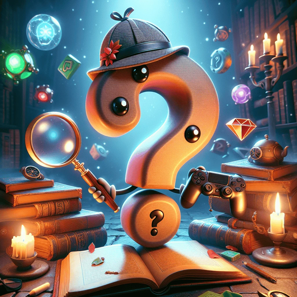 riddles about video games