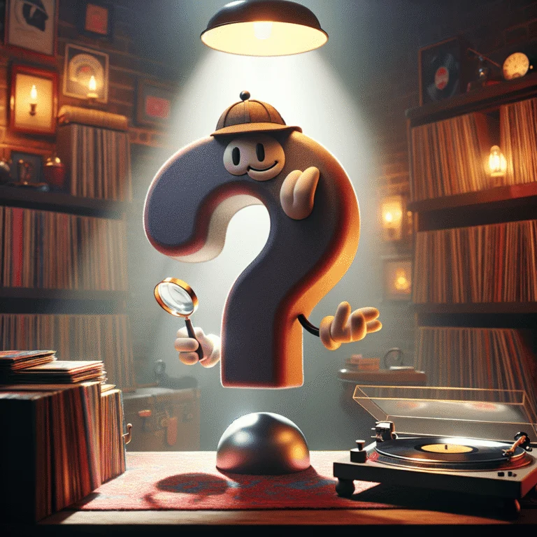 riddles about vinyl records
