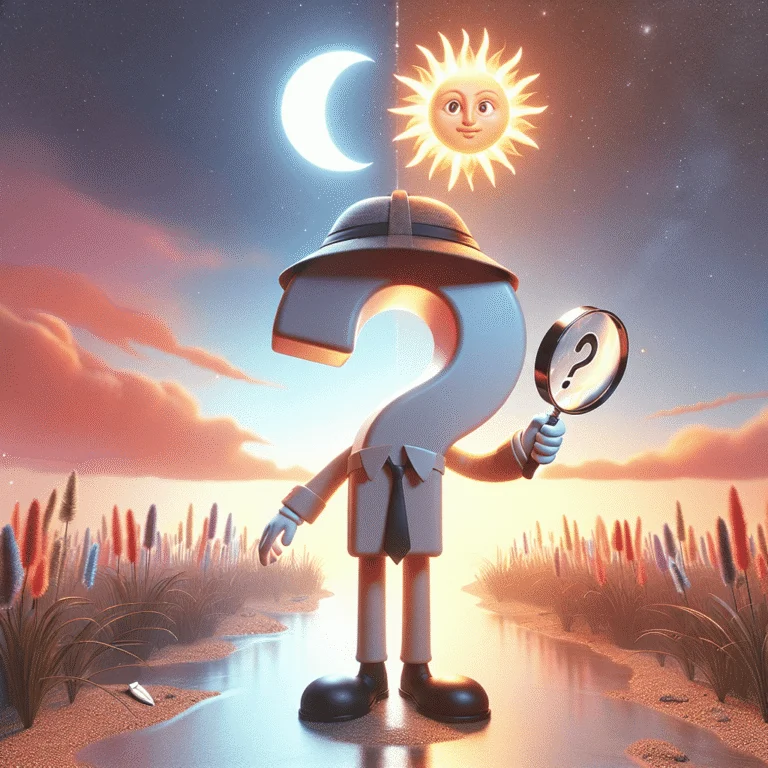 sun and moon riddles