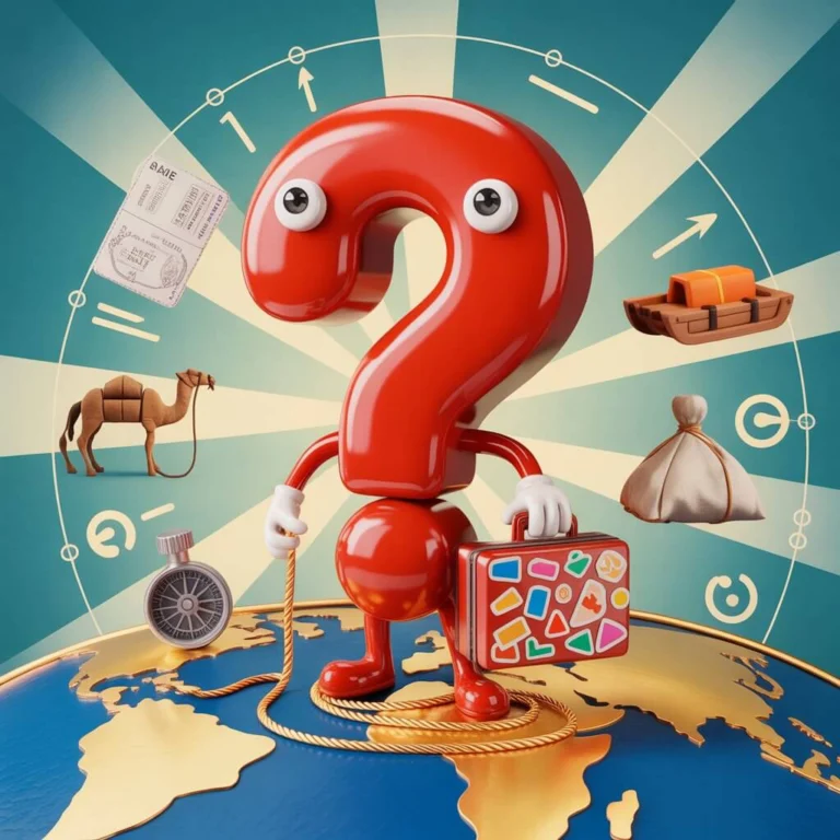 Cultural Crossroads Migration Story Riddles illustration featuring journey paths on Riddlepedia
