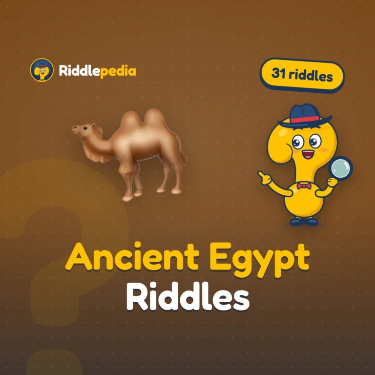Ancient Egypt Riddles: 31 Riddles from the Land of the Pharaohs on Riddlepedia
