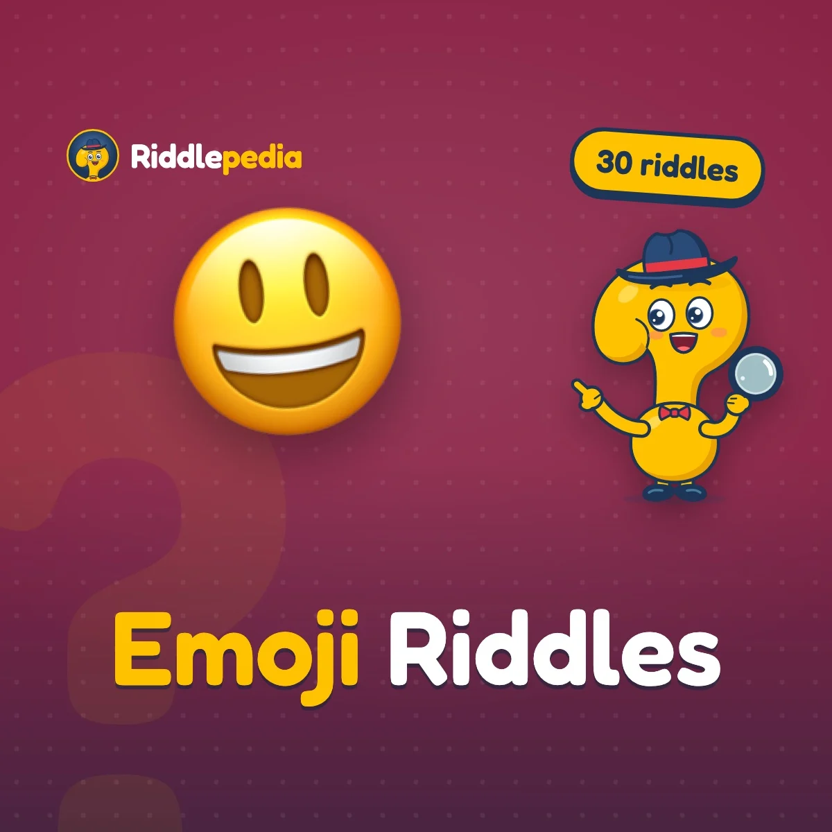 Emoji Riddles: 30 Emoji Puzzles with Answers for Kids and Families on Riddlepedia