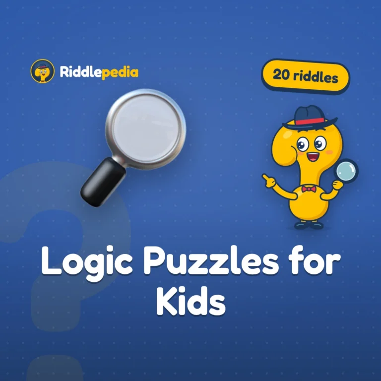 Logic Puzzles for Kids: 20 Deduction Puzzles with Worked Answers on Riddlepedia