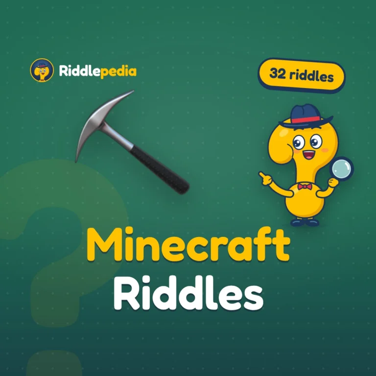 Minecraft Riddles: 32 Blocky Riddles with Answers on Riddlepedia